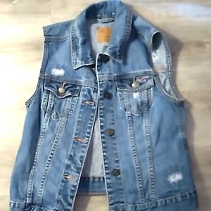 Hollister Jean vest
